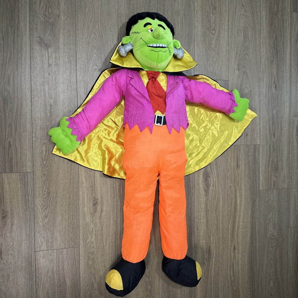 Vintage Halloween Tb Trading Co Nylon Dracula Parachute Plush